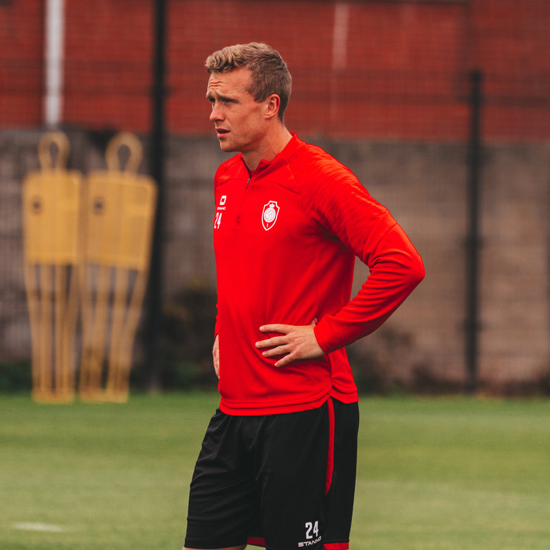 Royal Antwerp FC Quarter Zip Top Rood