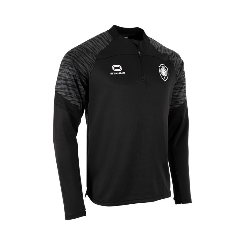 Royal Antwerp FC Quarter Zip Top Zwart  - Junior