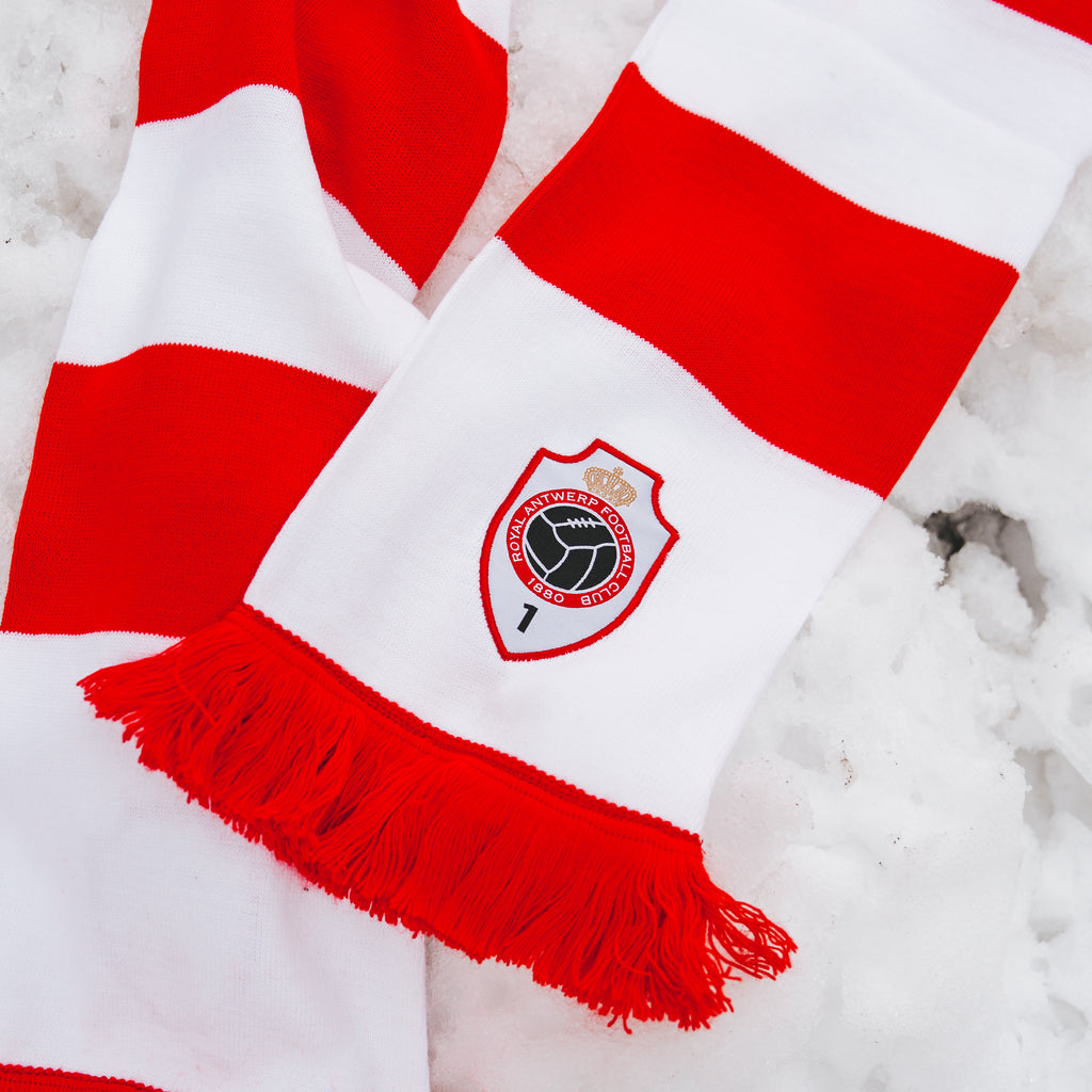 Royal Antwerp FC Sjaal Blokken Rood-Wit