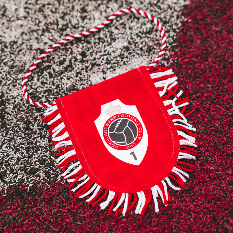 Mini vaandel RAFC met logo