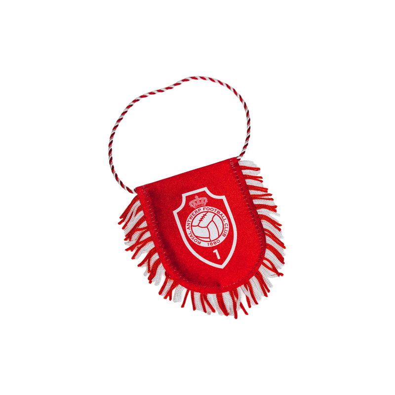 Mini vaandel RAFC met logo