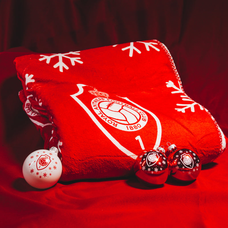 Royal Antwerp FC Christmas Fleece Blanket