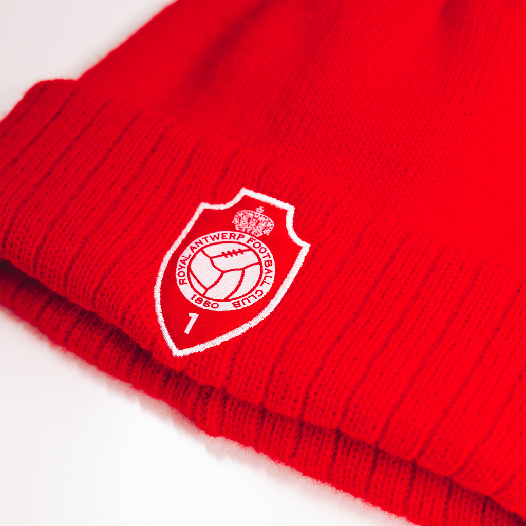RAFC Kids muts rood met logo - junior