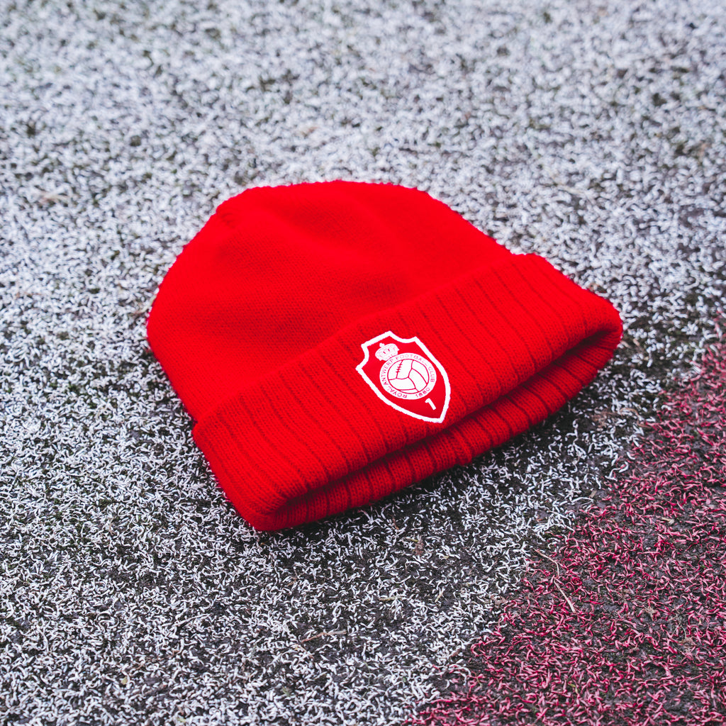 RAFC Kids muts rood met logo - junior