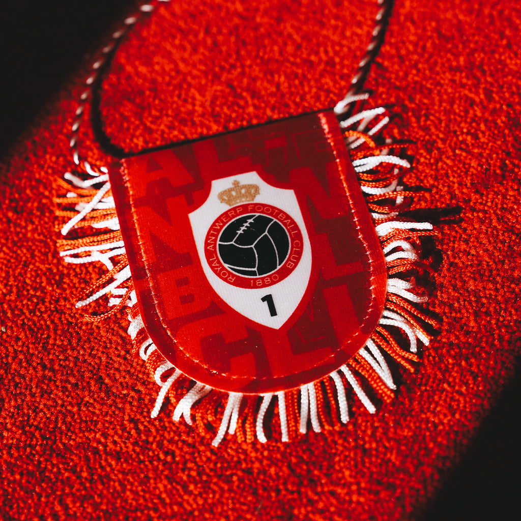 Mini vaandel RAFC met logo