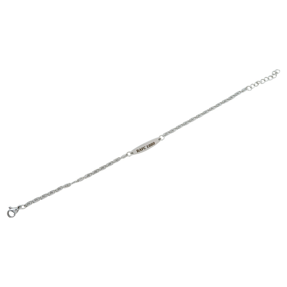 Zilveren armband met logo RAFC