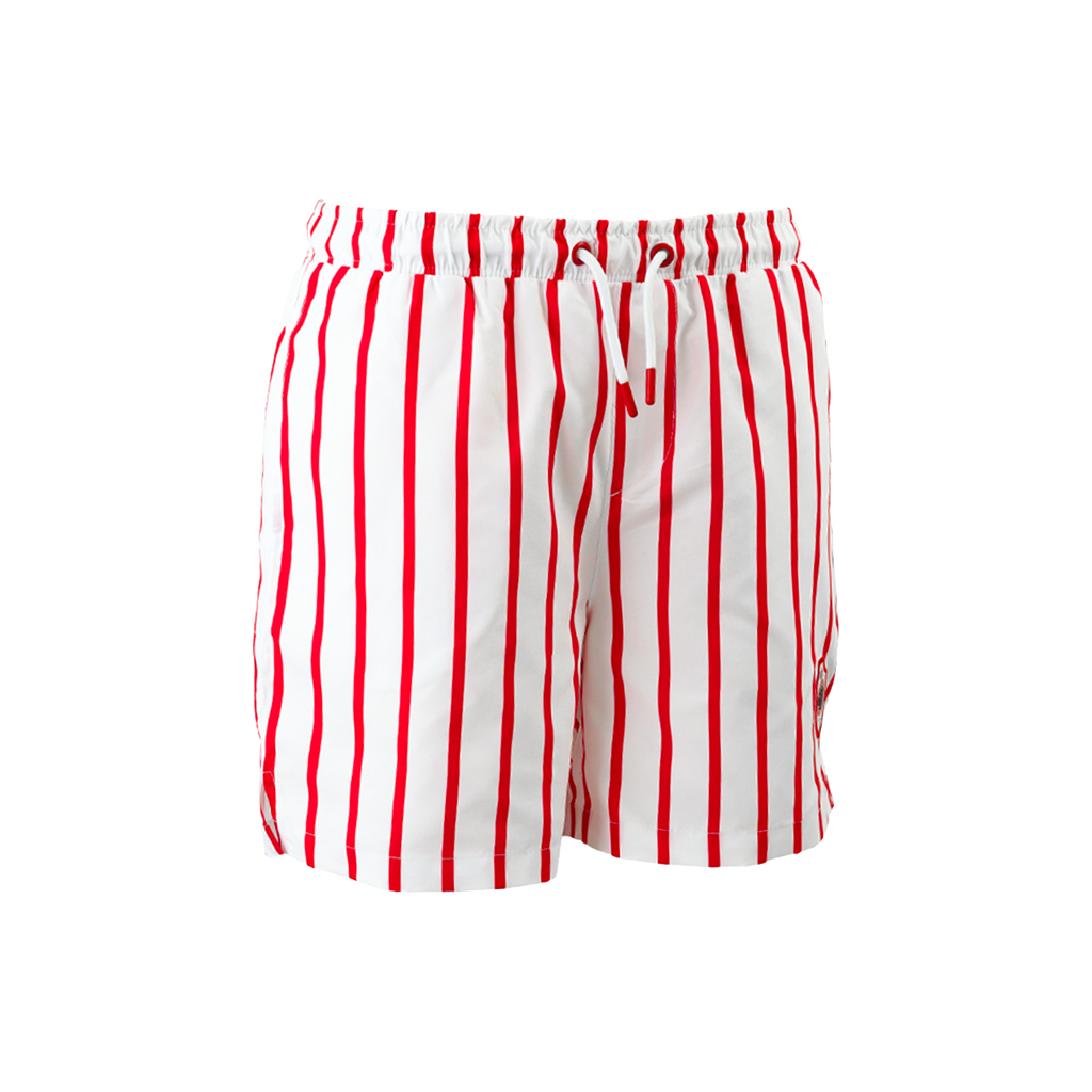 RAFC zwemshort gestreept met logo - Junior