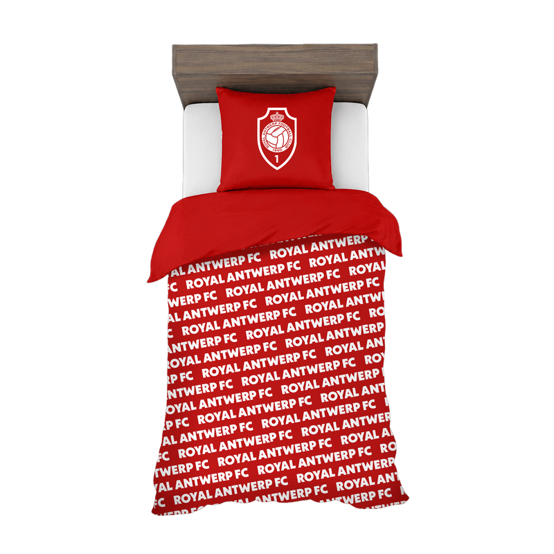 RAFC dekbed 1p met logo