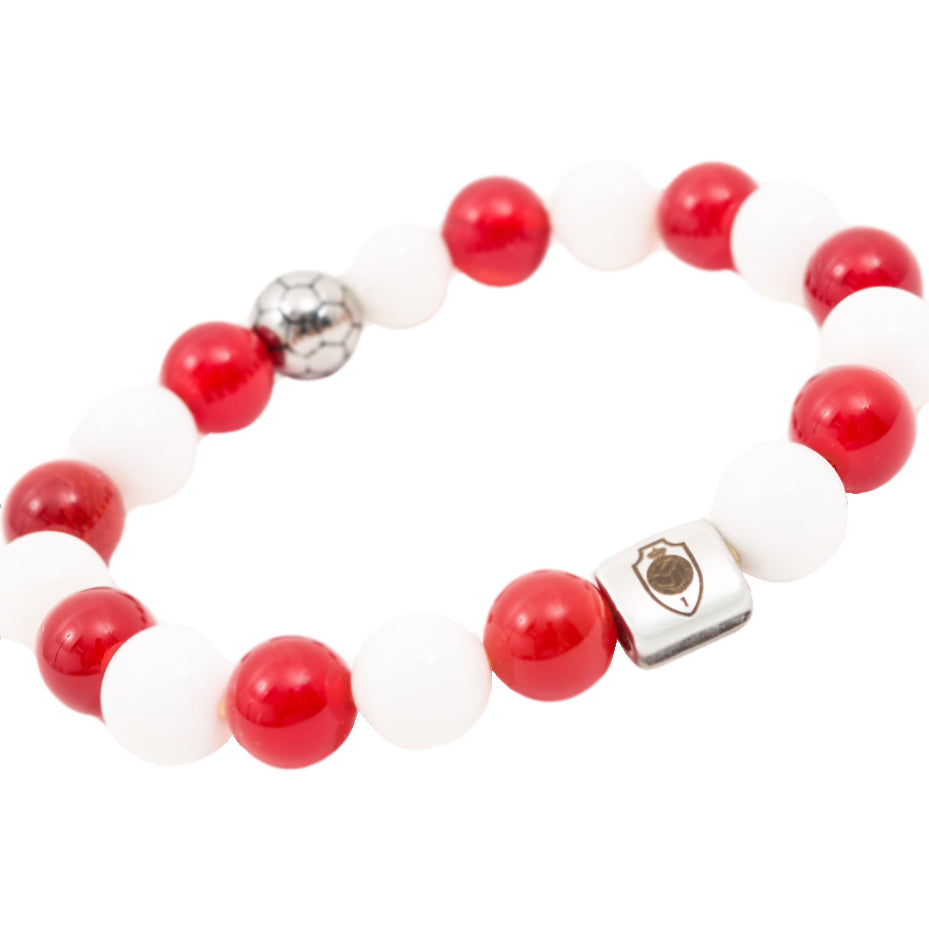 RAFC Armband gravering Rood wit