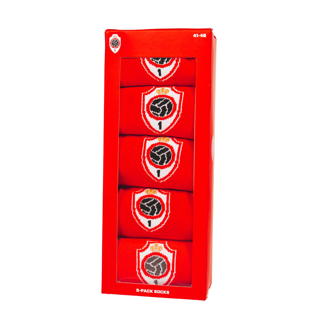 Royal Antwerp FC 'RAFC' Sokken 5 pack