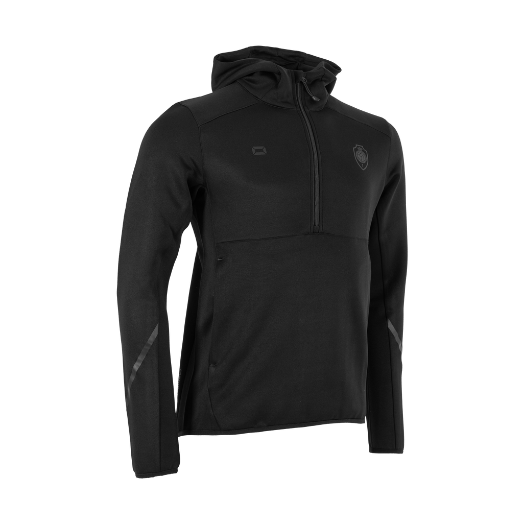 Royal Antwerp FC Quarter Zip Half Hooded Zwart