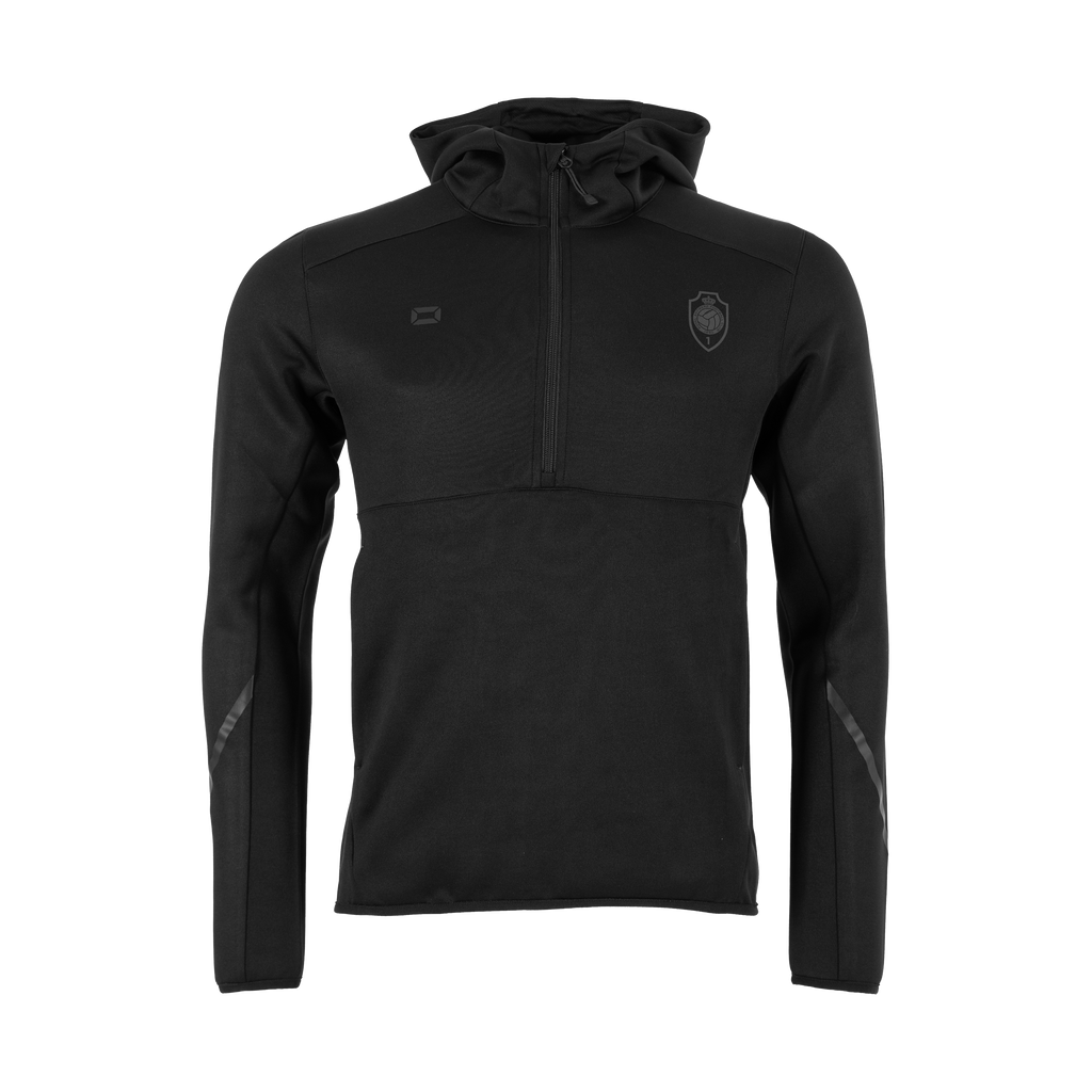 Royal Antwerp FC Quarter Zip Half Hooded Zwart