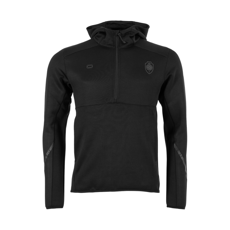 Royal Antwerp FC Quarter Zip Half Hooded Zwart