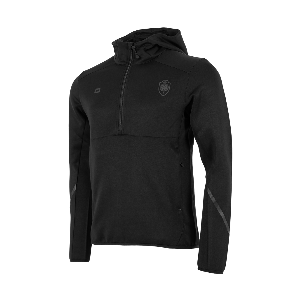 Royal Antwerp FC Quarter Zip Half Hooded Zwart