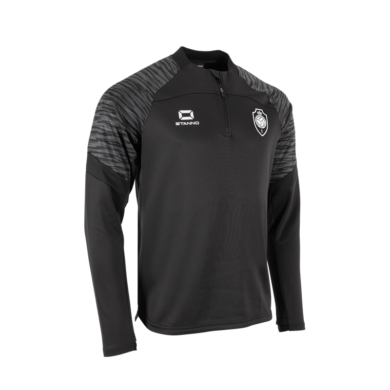 Royal Antwerp FC Quarter Zip Top Zwart  - Junior