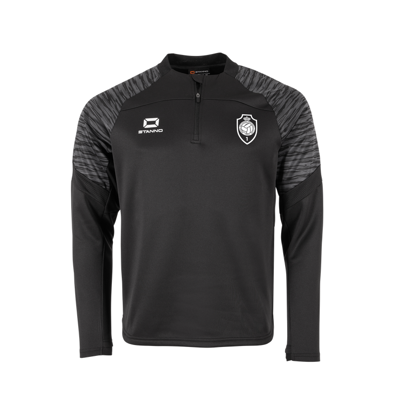 Royal Antwerp FC Quarter Zip Top Zwart  - Junior