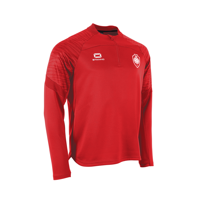Royal Antwerp FC Quarter Zip Top Rood - Junior