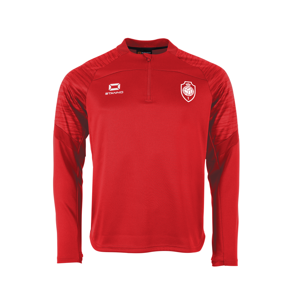 Royal Antwerp FC Quarter Zip Top Rood - Junior
