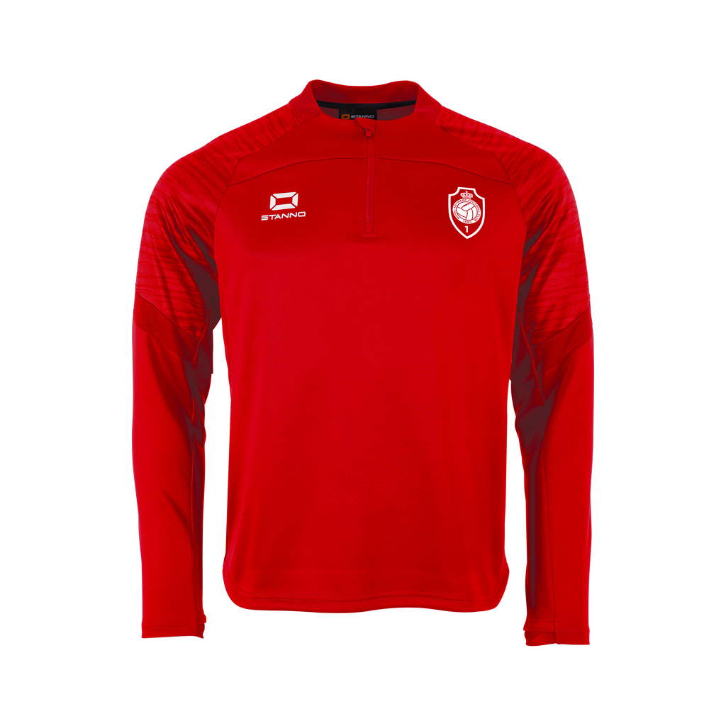 Royal Antwerp FC Quarter Zip Top Red - Junior