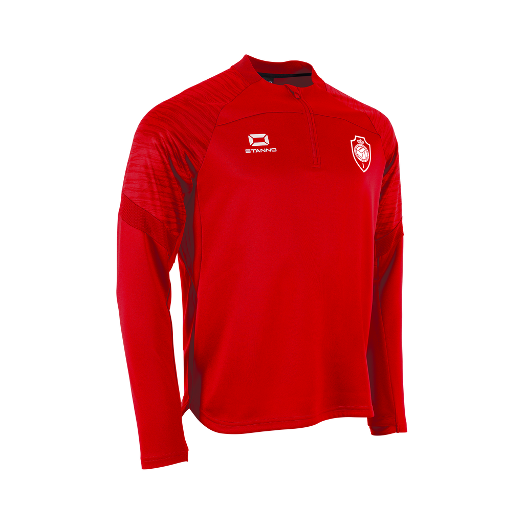 Royal Antwerp FC Quarter Zip Top Red - Junior