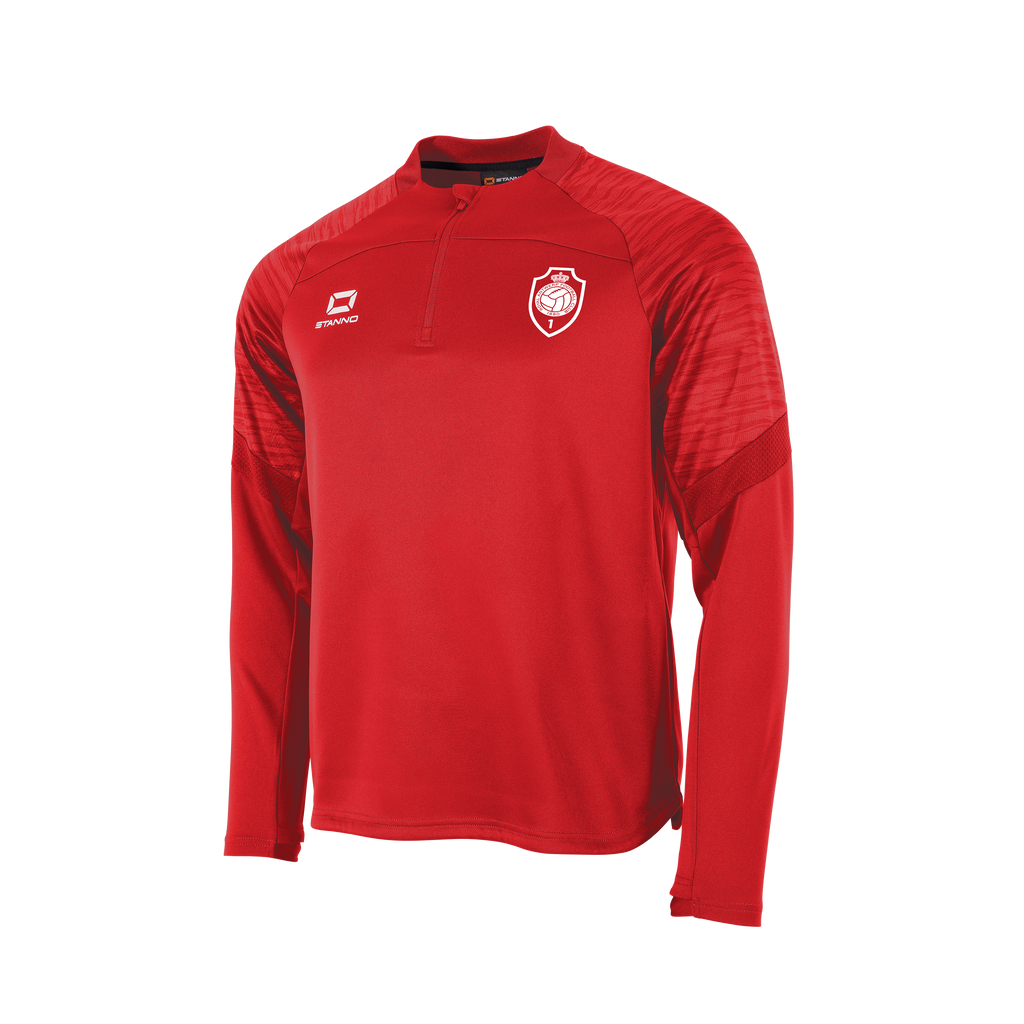 Royal Antwerp FC Quarter Zip Top Rood - Junior