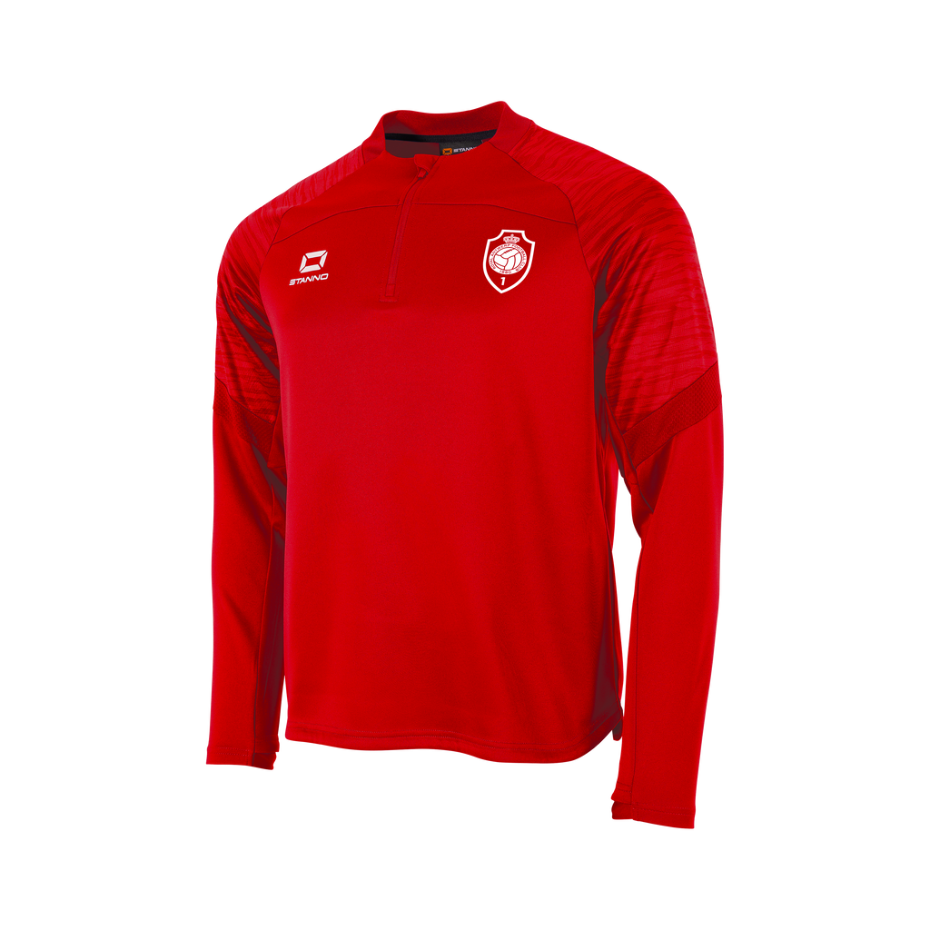 Royal Antwerp FC Quarter Zip Top Red - Junior