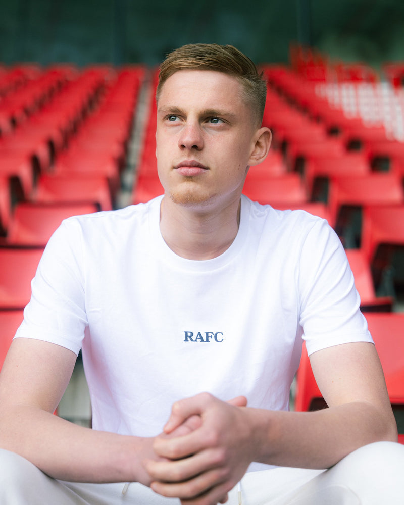 Royal Antwerp T-shirt Wit - RAFC & stempel