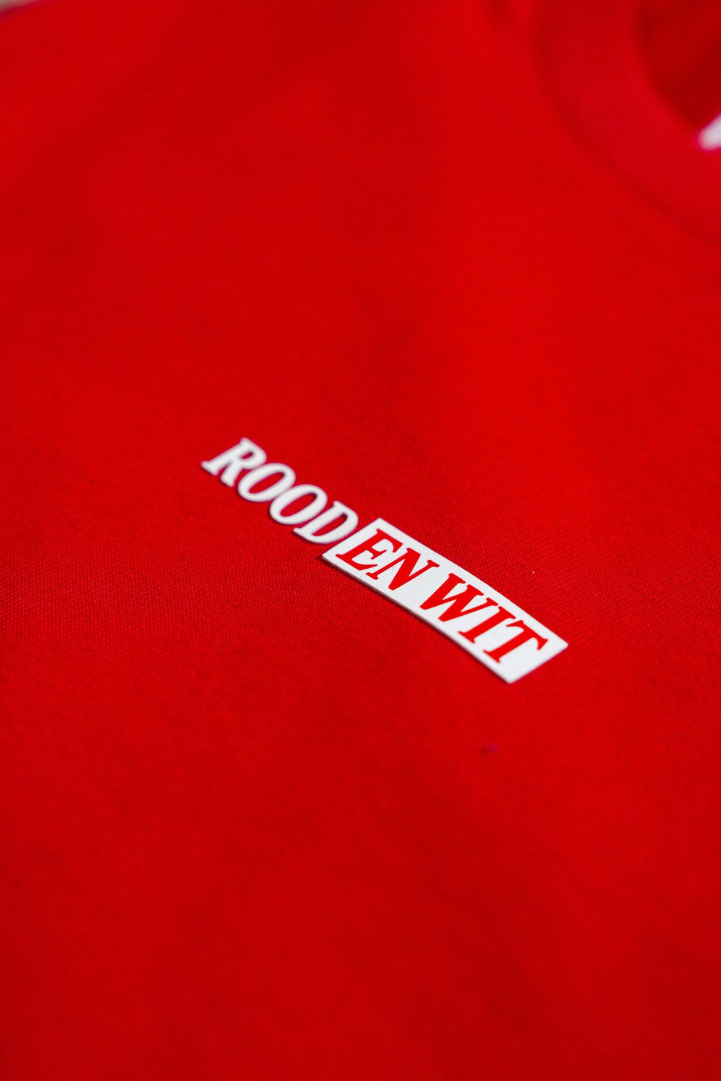 Royal Antwerp T-shirt Rood - Rood en wit