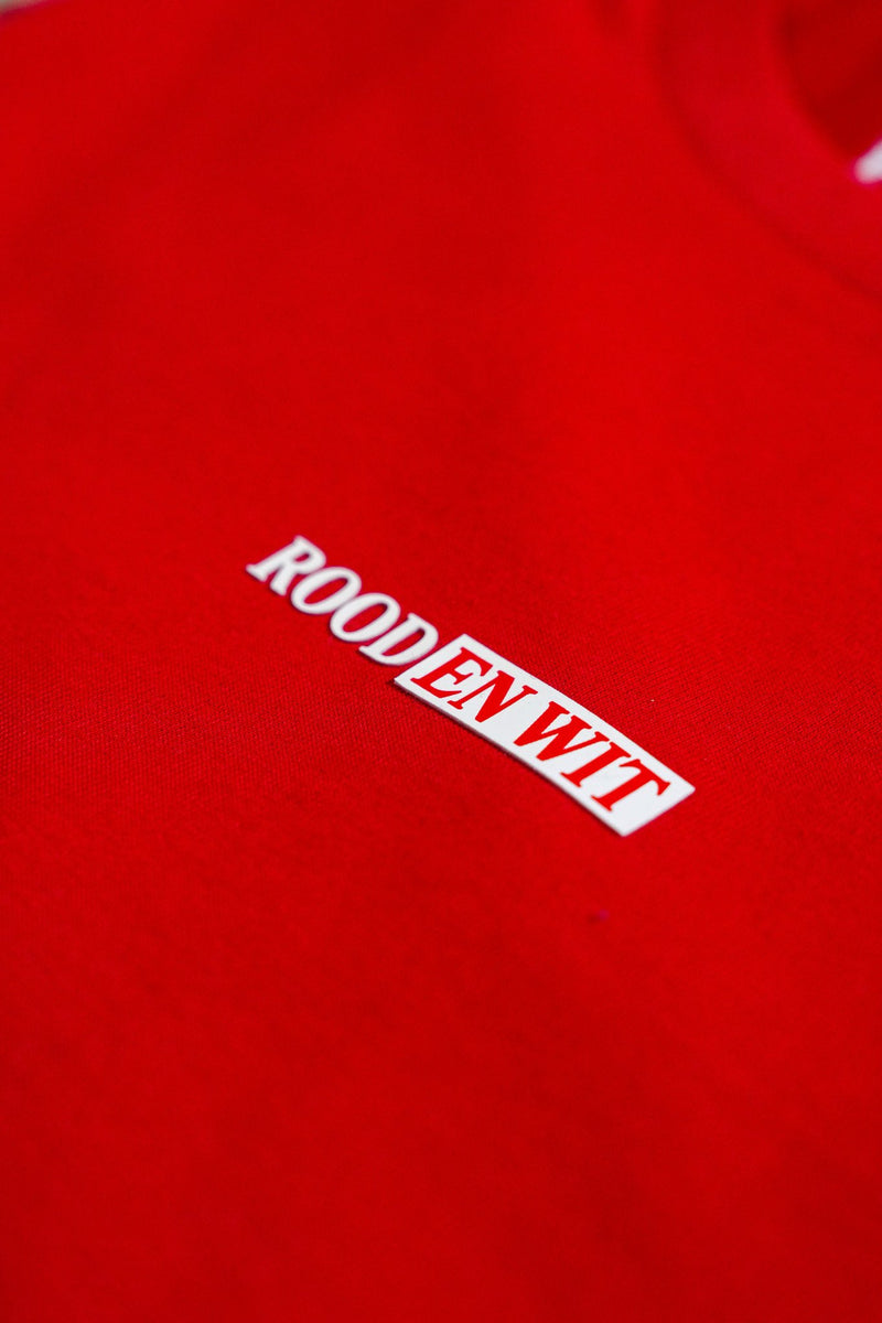 Royal Antwerp T-shirt Rood - Rood en wit