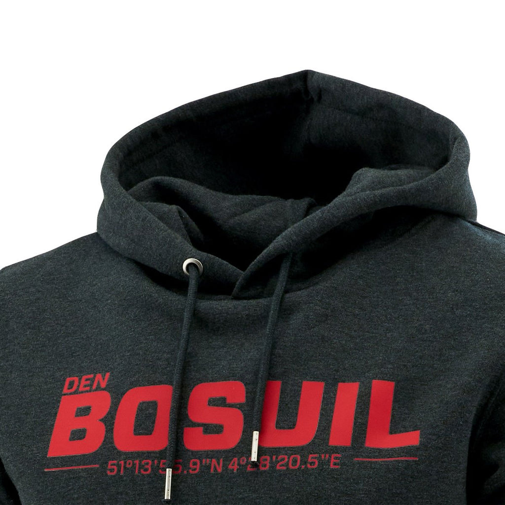 Royal Antwerp Hoodie donkergrijs DEN BOSUIL geo