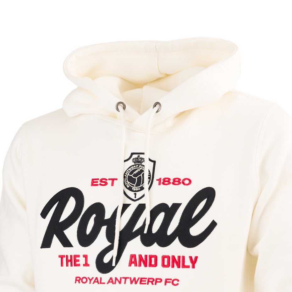 Royal Antwerp Hoodie Royal the 1 and Only  Kids - Offwhite