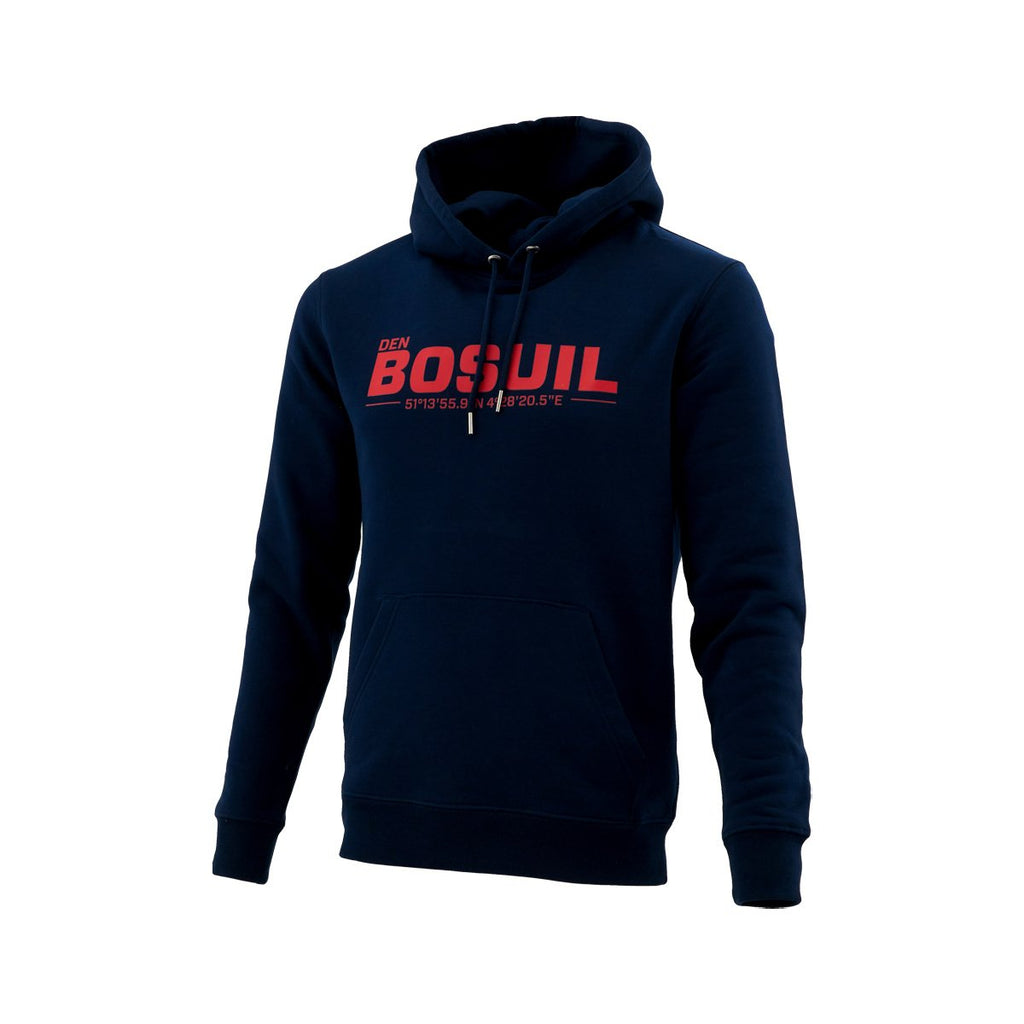 Royal Antwerp Hoodie navy blauw DEN BOSUIL geo