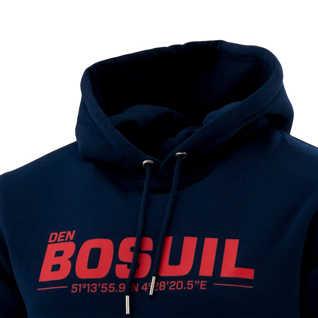 Royal Antwerp Hoodie navy blauw DEN BOSUIL geo