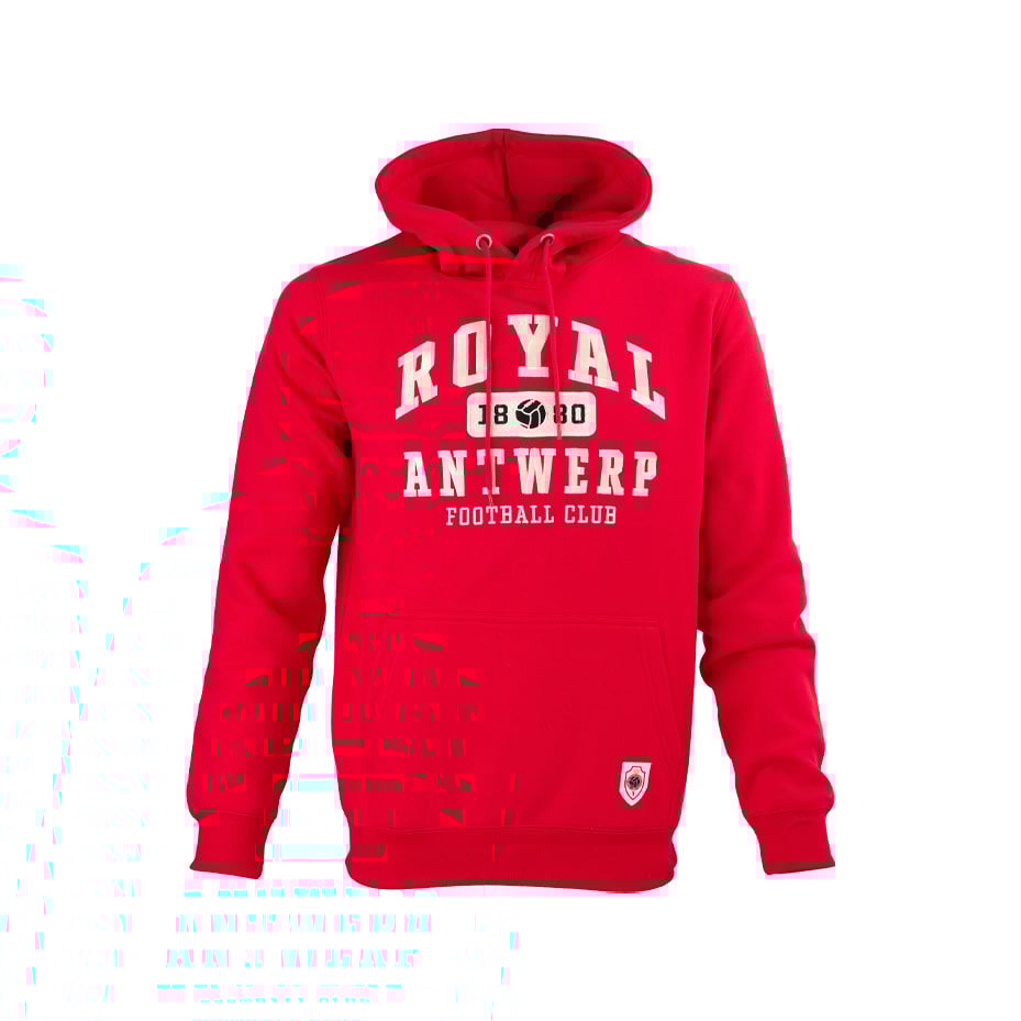Royal Antwerp Hoodie rood - Royal Antwerp 1880