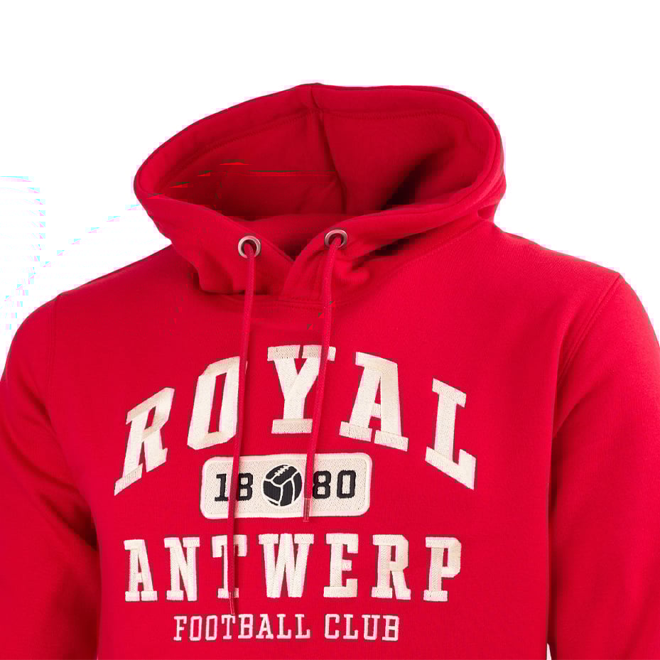 Royal Antwerp Hoodie rood - Royal Antwerp 1880