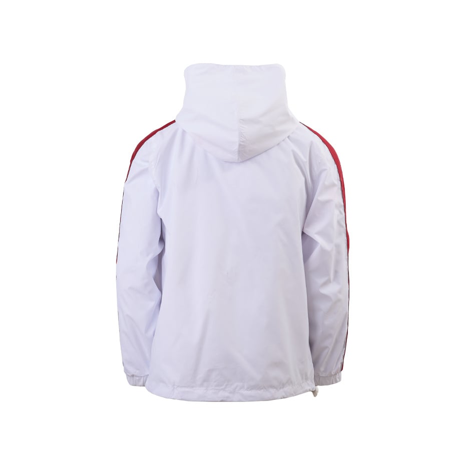 Royal Antwerp Regenjas wit rood logo Antwerp KIDS