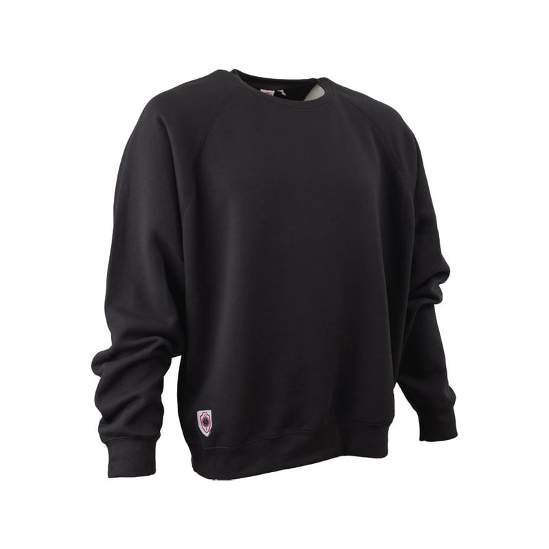 Royal Antwerp FC 'RAFC' Oversized Sweater Rugprint Donkergrijs
