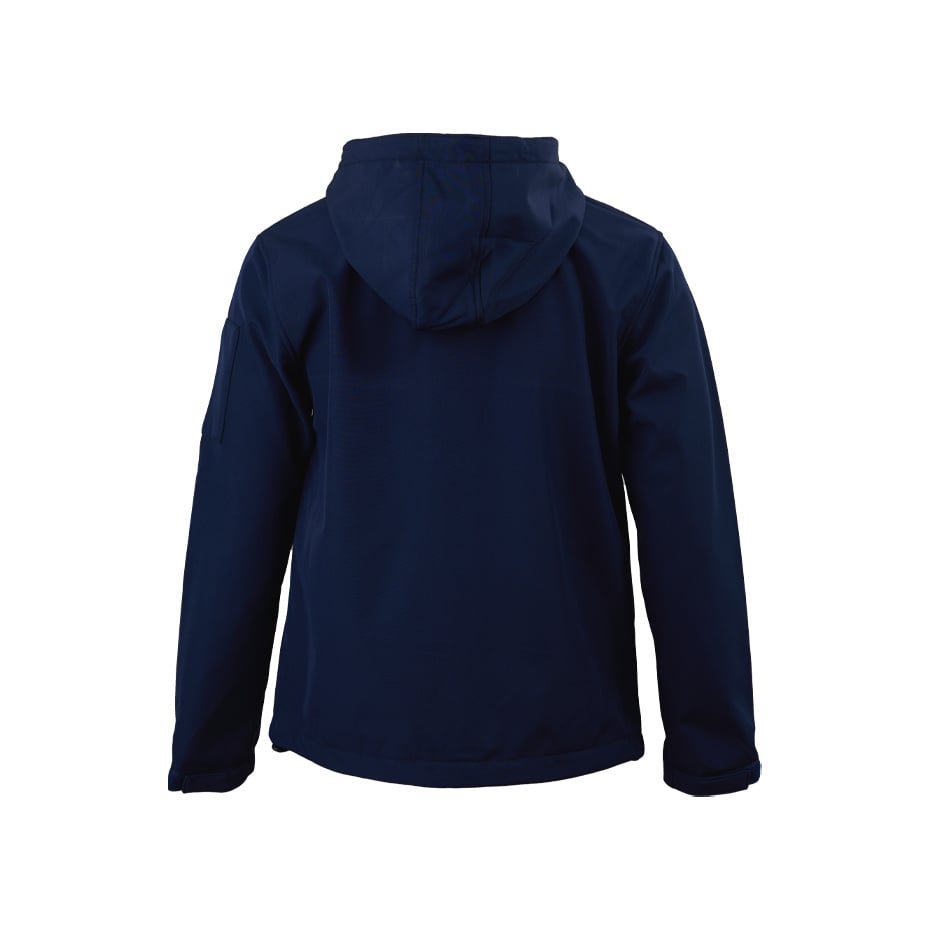 Royal Antwerp Softshell Jas navy blauw borstlogo