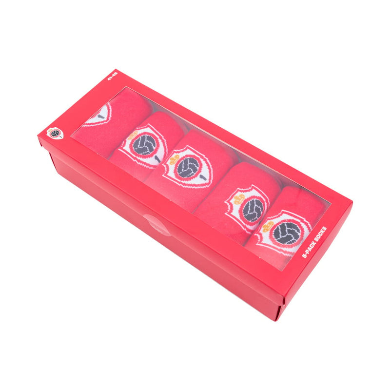 Royal Antwerp 'RAFC' Sokken 5 pack