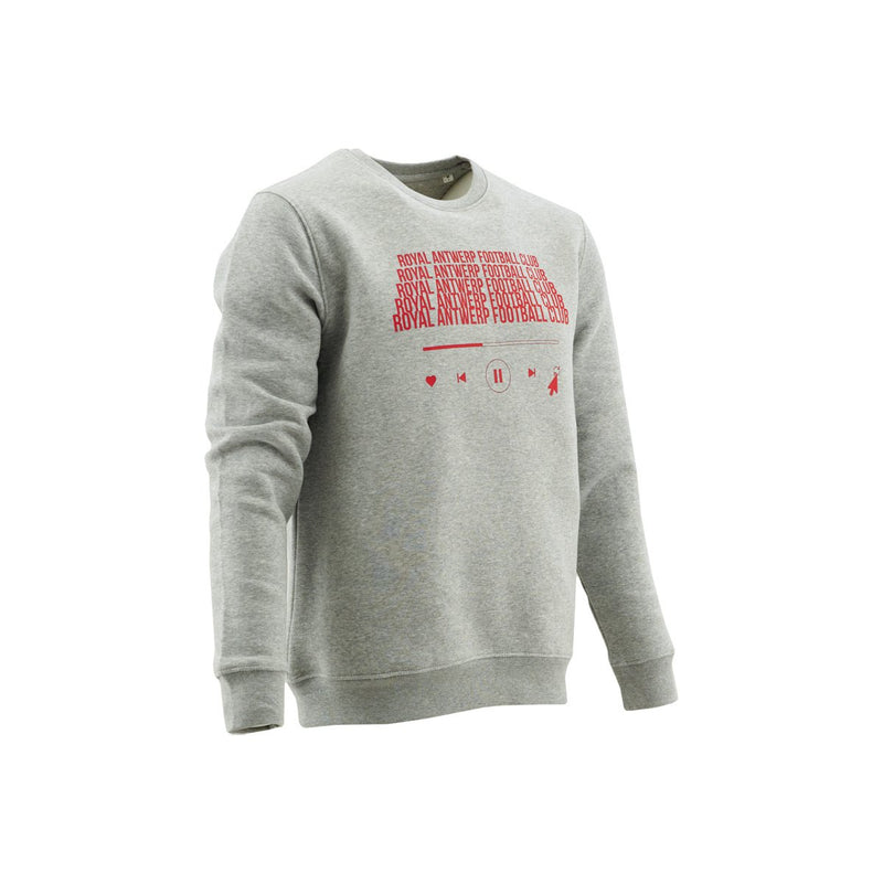 Royal Antwerp Sweater grijs RAFC repeat