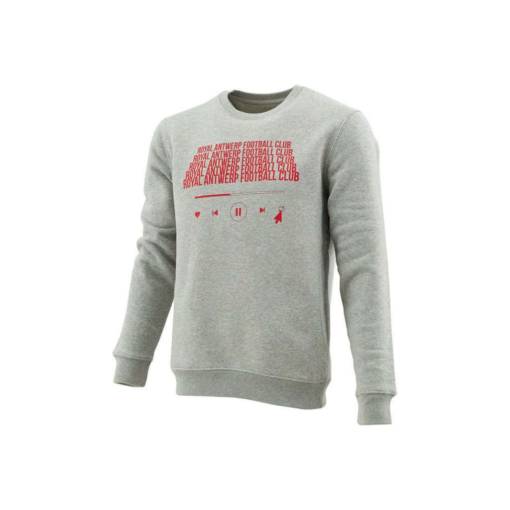 Royal Antwerp Sweater grijs RAFC repeat