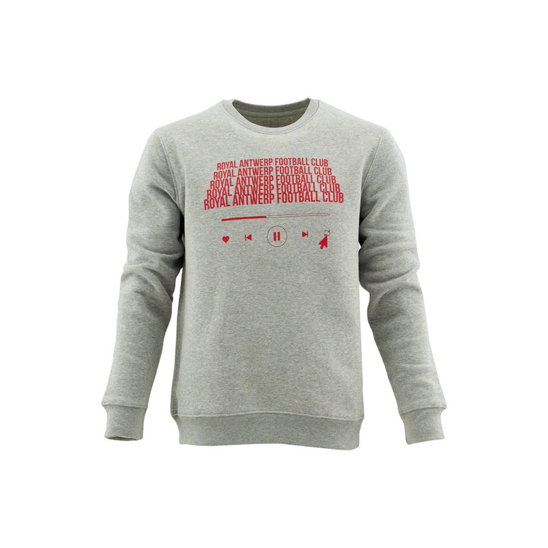 Royal Antwerp Sweater grijs RAFC repeat