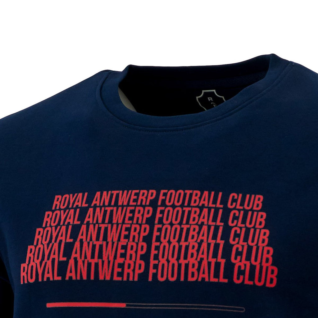 Royal Antwerp Sweater navy blauw RAFC repeat