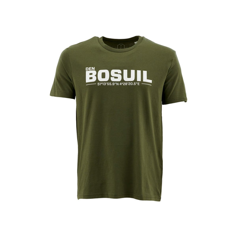 Royal Antwerp T-shirt khaki groen DEN BOSUIL geo