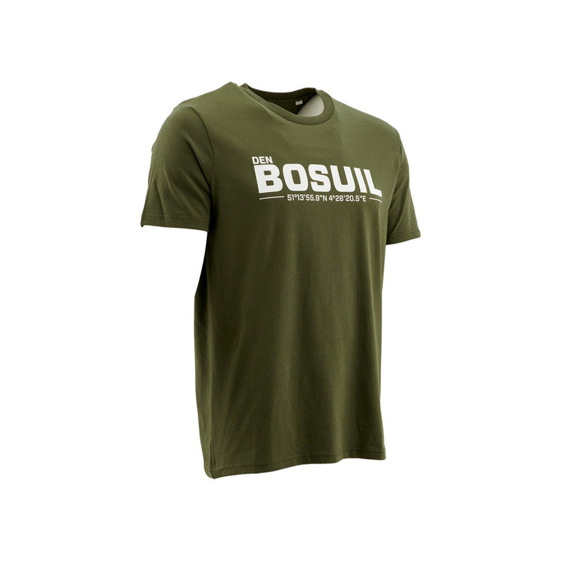Royal Antwerp T-shirt khaki groen DEN BOSUIL geo
