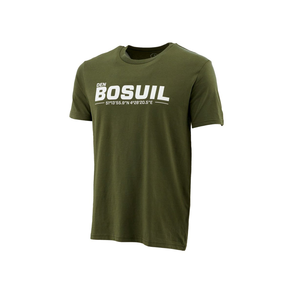Royal Antwerp T-shirt khaki groen DEN BOSUIL geo