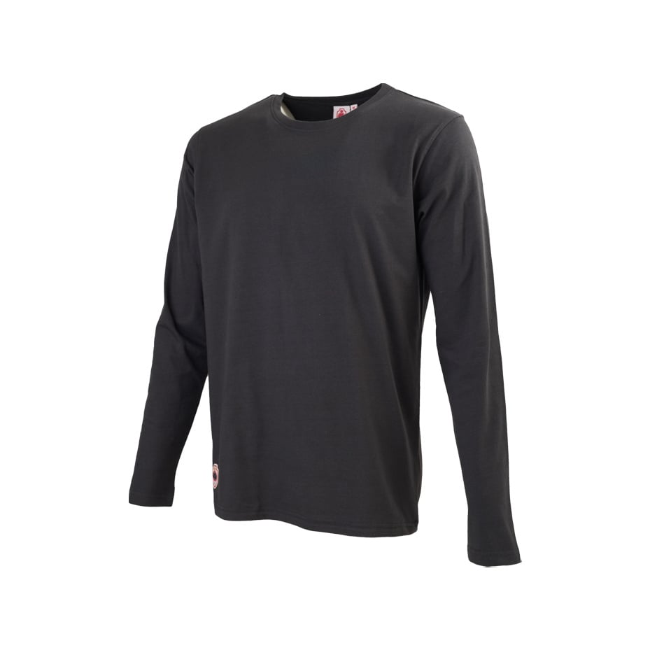 Royal Antwerp T-shirt Long Sleeve Rugprint - Antracite