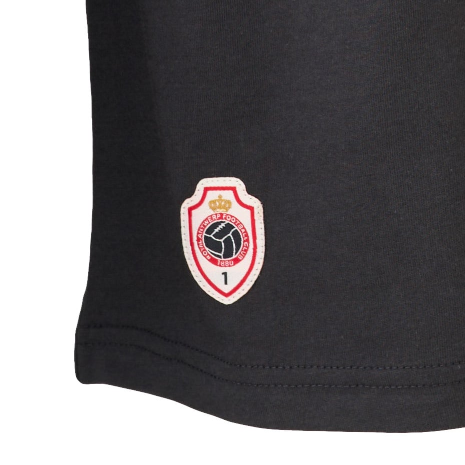 Royal Antwerp T-shirt Long Sleeve Rugprint - Antracite