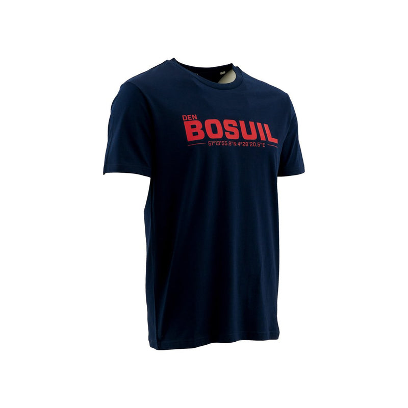 Royal Antwerp T-shirt navy blauw DEN BOSUIL geo