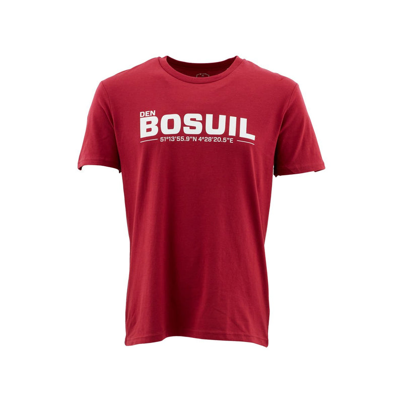 Royal Antwerp T-shirt rood DEN BOSUIL geo